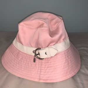 **like new** genuine COACH pink bucket hat